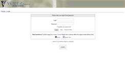 Desktop Screenshot of ext.vgmu.com